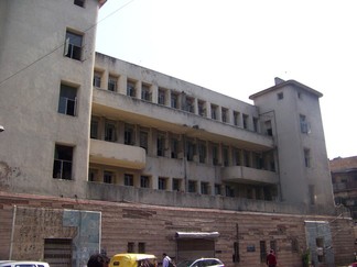 Abandoned Building, Hanuman Street, New Delhi, India.