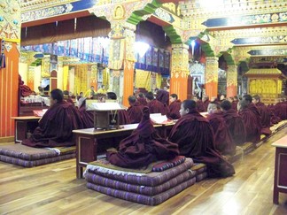 Sherab Ling Monastery, India.