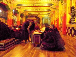 Sherab Ling Monastery, India.