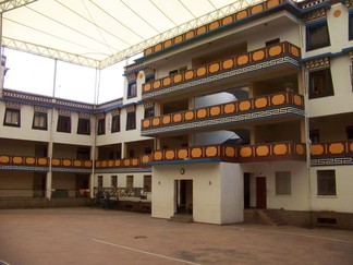 Sherab Ling Monastery, India.