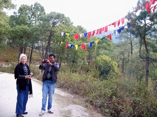 Maureen and our guide.