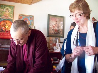 Tenzin Palma and Patty.