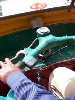 Ride to Delhi University.