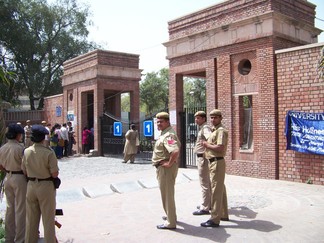 Gate to Delhi University.