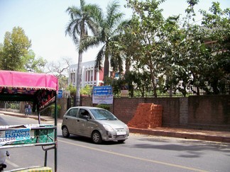 Gate to Delhi University.