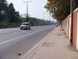 Exploring Delhi.