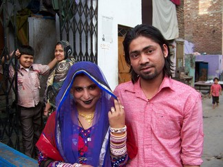 Older Neighborhood, Delhi, India.