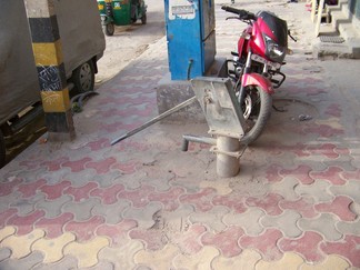 Older Neighborhood, Delhi, India.