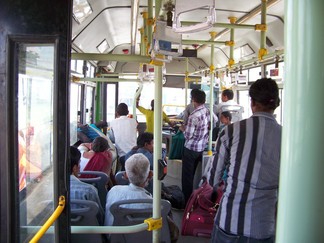 Bus 333, Delhi, India.