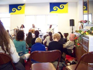 Earth Day Kirtan, KTD Monastery, Woodstock, NY.