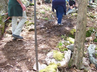 Trail Blazing at Grafton State Park, NY.