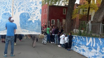 Troy Parade and Puppet Show.