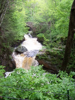 Hike around Lake Tully, NY.