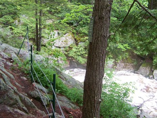 Hike around Lake Tully, NY.