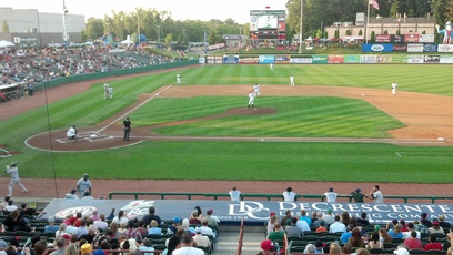 Valley Cats Baseball Game.