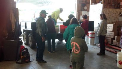 Regional Food Bank Patroon Farm, NY.