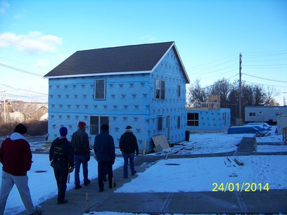 Troy Habitat for Humanity Build.