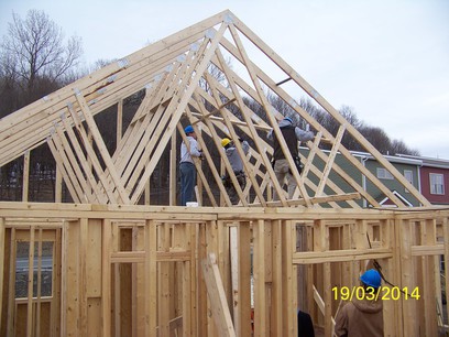 Troy Habitat for Humanity Build.