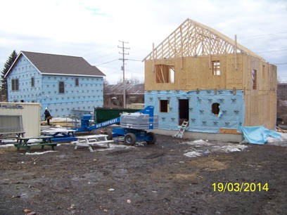 Troy Habitat for Humanity Build.