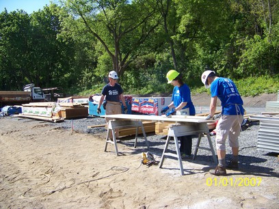 CommerceHub Volunteer Day at Habitat for Humanity.