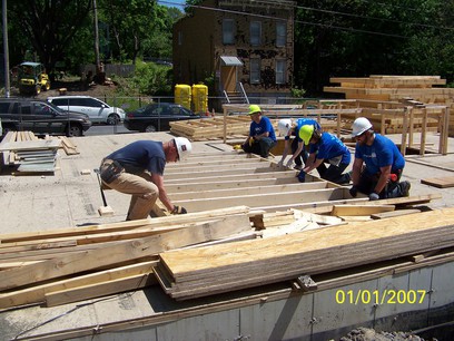 CommerceHub Volunteer Day at Habitat for Humanity.