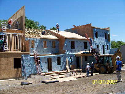 CommerceHub Volunteer Day at Habitat for Humanity.