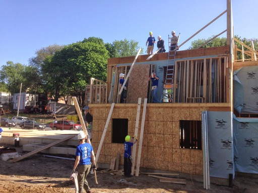 CommerceHub Volunteer Day at Habitat for Humanity.