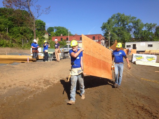 CommerceHub Volunteer Day at Habitat for Humanity.