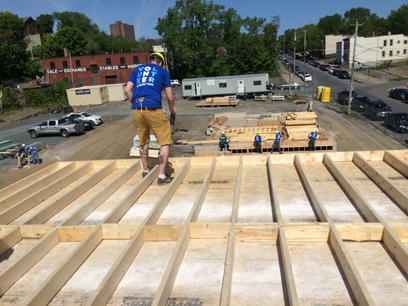CommerceHub Volunteer Day at Habitat for Humanity.