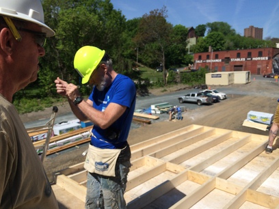 CommerceHub Volunteer Day at Habitat for Humanity.