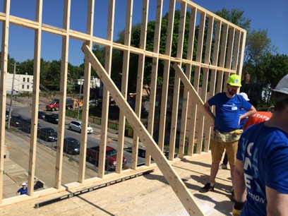 CommerceHub Volunteer Day at Habitat for Humanity.