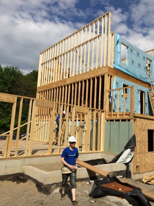 CommerceHub Volunteer Day at Habitat for Humanity.