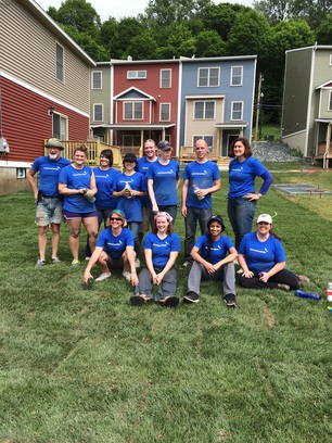 Troy Habitat for Humanity Build.