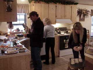 Bruce, his mom, and Katie.