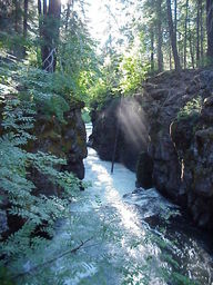 Rogue Creek Gorge.
