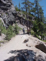 Crater Lake Cleetwood Cove Trail.