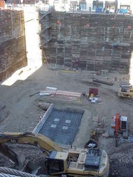 New parking garage.