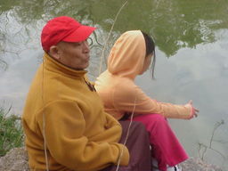 Lama La and Tashi.