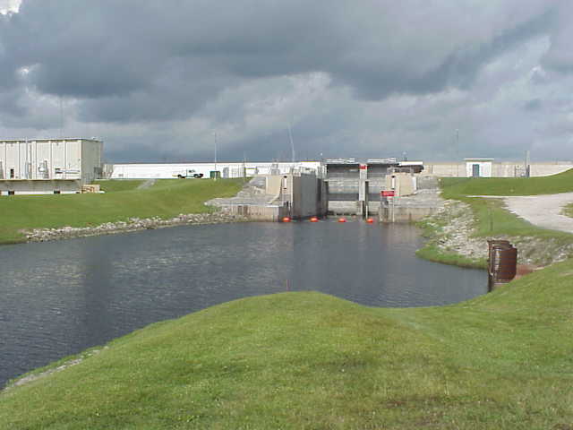 Miami River Flood Control Gate.