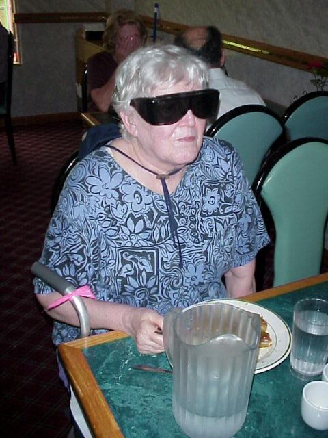 Bertha at King Buffet.