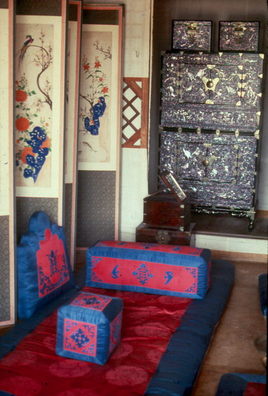 Sleeping area.