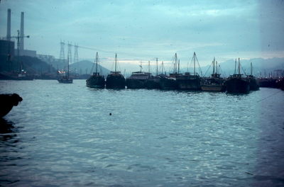 Hong Kong harbor.