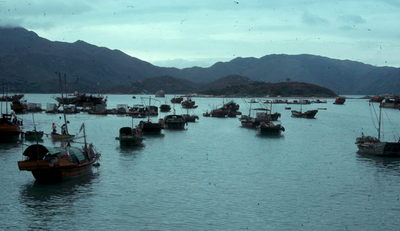 Hong Kong harbor.