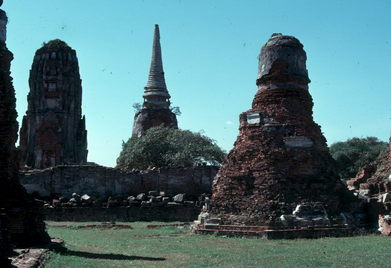 Ayuthaya ruins.