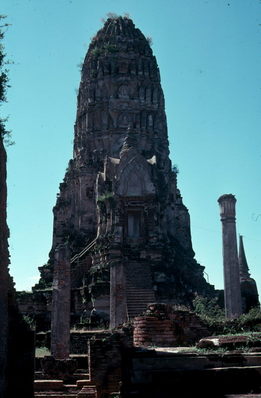 Ayuthaya ruins.