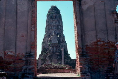 Ayuthaya ruins.