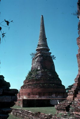 Ayuthaya ruins.