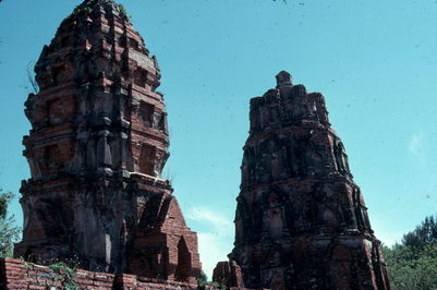 Ayuthaya ruins.
