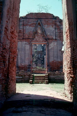 Ayuthaya ruins.