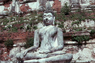 Ayuthaya ruins.